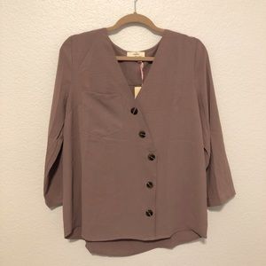 Mauve dress shirt
